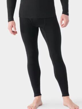NEW Smartwool Men's Classic Thermal Merino Wool Base Layer Bottom Size M Black